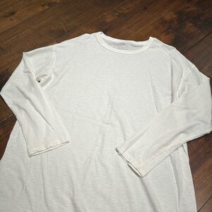 aerie oversized white shirt!